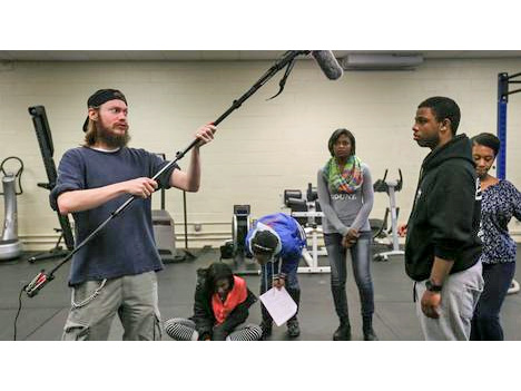 Students learn filmmaking