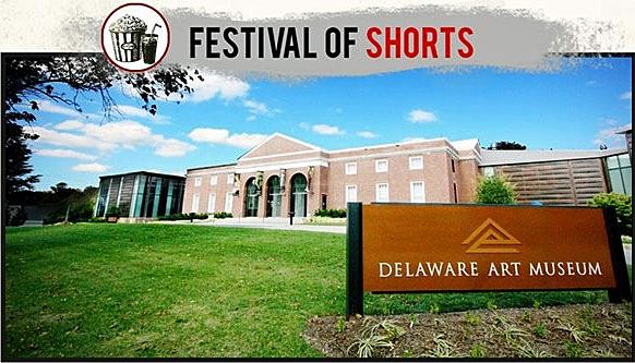 Festival of Shorts at Delaware Art Museum poster