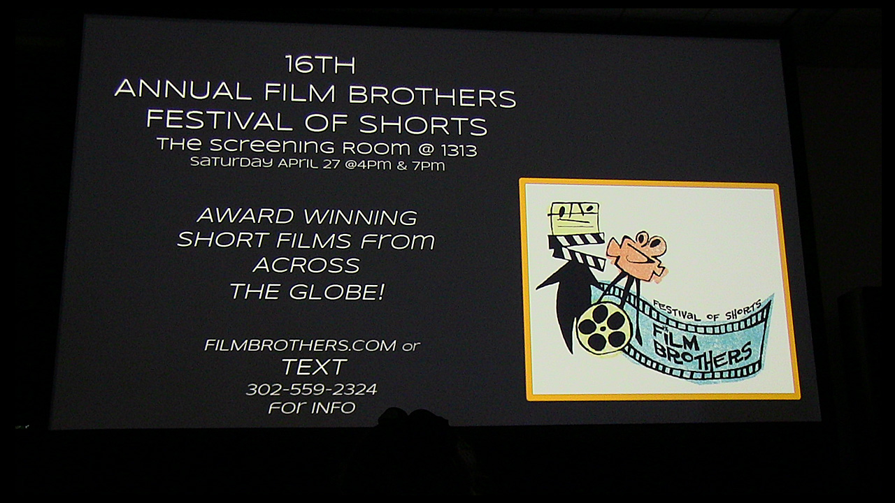 16th Annual Festival of Shorts on screen