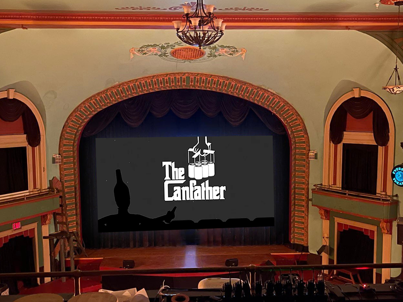 The Canfather, Everett Theater in Delaware
